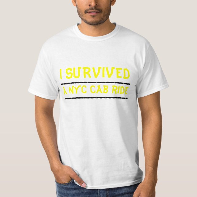 JAG ÖVERLEVDE, en NYC-cabritt, _________________… Tee (Framsida)