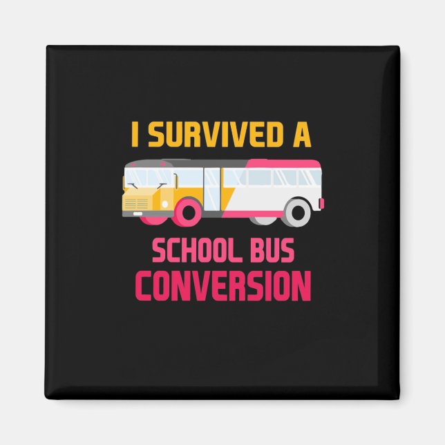 Jag Överlevde en omställning av Buss i skolan Magnet (Framsidan)