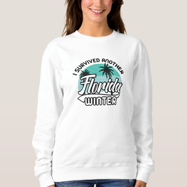 Jag Överlevde en till Florida Winter T Shirt (Framsida)
