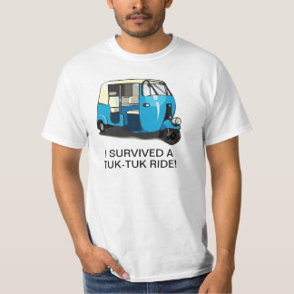 JAG ÖVERLEVDE en TUK--TUKRITTtshirt Tee Shirt