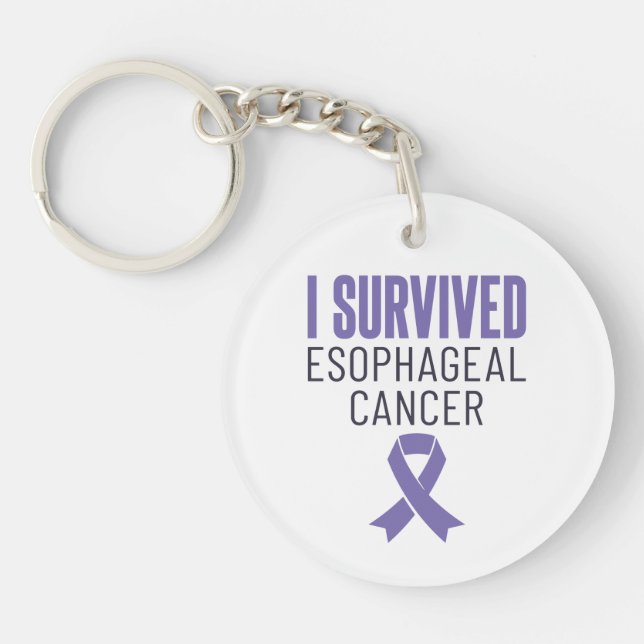 Jag Överlevde Esophageal Cancer Warrior Survivor (Framsidan)