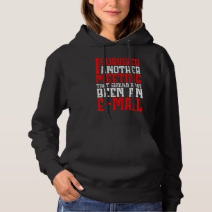 Jag överlevde ett möte som hade kunnat vara ett e- t shirt