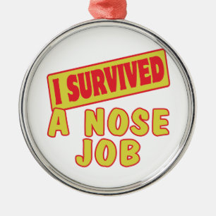 JAG ÖVERLEVDE ETT NOSE-JOBB JULGRANSPRYDNAD METALL