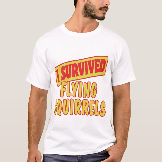JAG ÖVERLEVDE FLYGKÖR TEE SHIRT (Framsida)