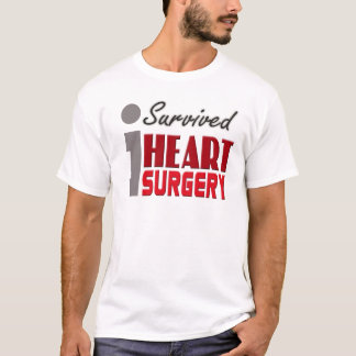 Jag överlevde hjärtakirurgiskjortan t-shirt