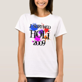Jag överlevde Holi Tee Shirt