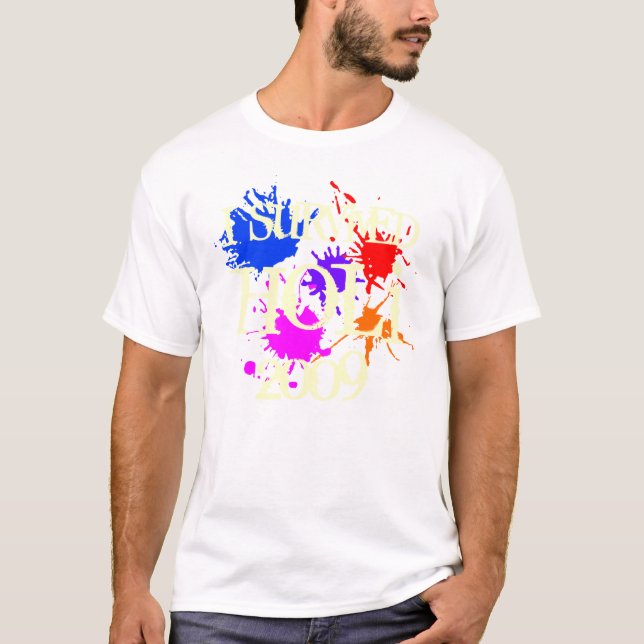 Jag överlevde Holi Tee Shirt (Framsida)