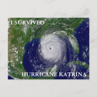 JAG ÖVERLEVDE HURRICANE KATRINA VYKORT