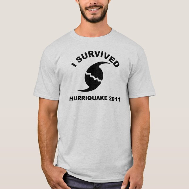 Jag överlevde hurriquaken tröja (Framsida)