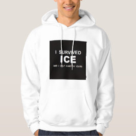 Jag överlevde ICE Hoodie
