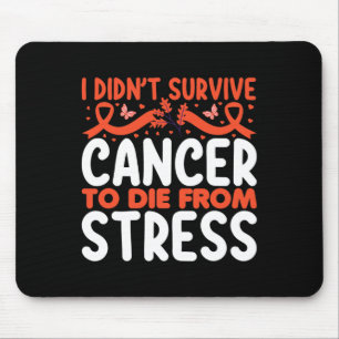 Jag överlevde inte cancer för att dö av stress - W Musmatta