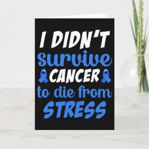 Jag överlevde inte cancer för att dö av... - Värld Kort