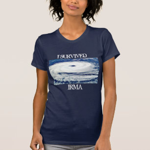 Jag ÖVERLEVDE IRMA HURRICANE SHIRT T