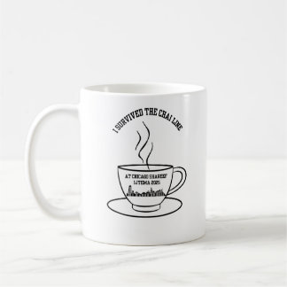 Jag överlevde kajlinjen på Chicago Shareef Ijtema Kaffemugg