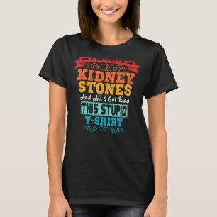 Jag Överlevde Kidney Stones Removal Survivor T Shirt