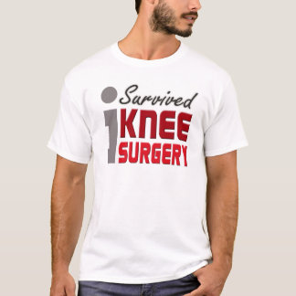 Jag överlevde knäkirurgiskjortan tee shirt