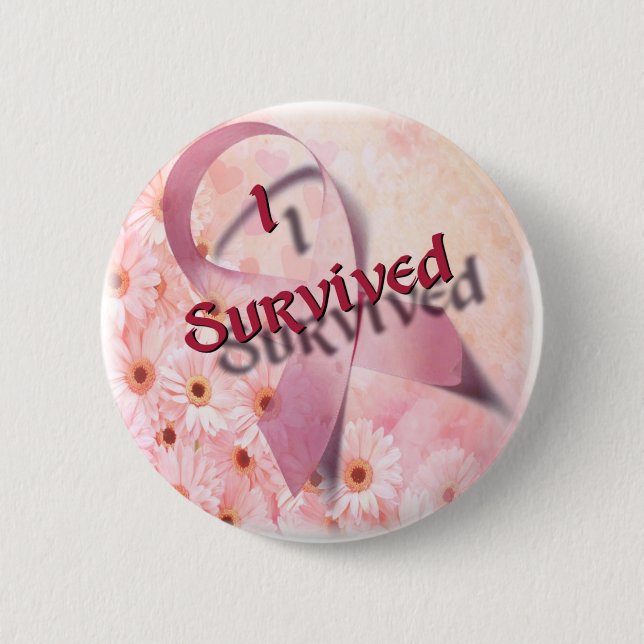 Jag Överlevde Knapp (Framsida)