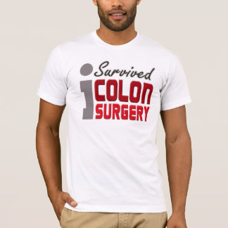 Jag överlevde kolonkirurgiskjortan t-shirt