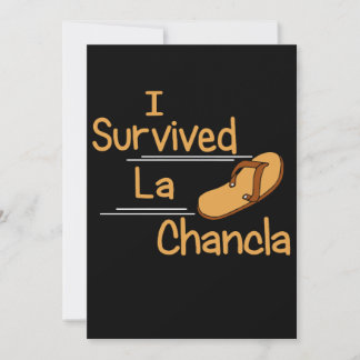 Jag överlevde La Chancla Rolig humor mexikanska ma