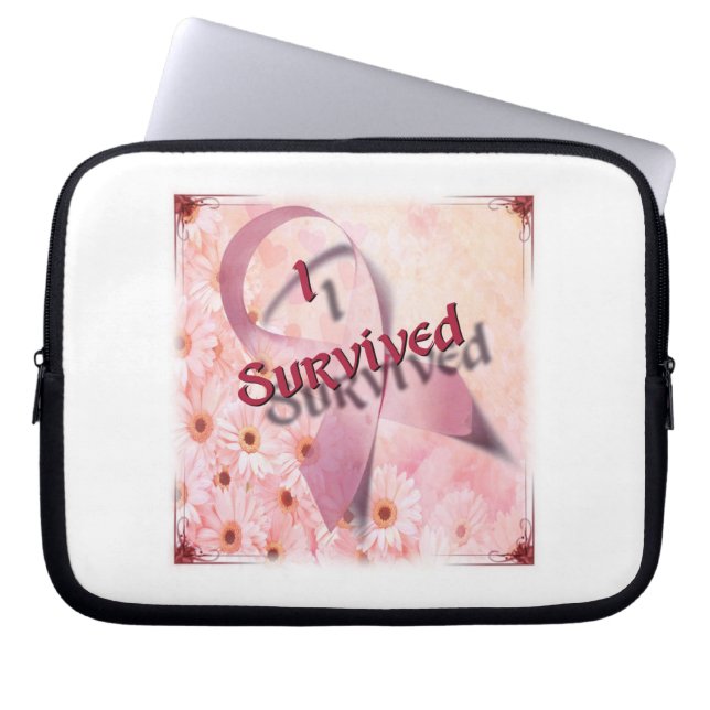 Jag Överlevde Laptop Sleeve (Framsidan)
