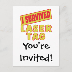 JAG ÖVERLEVDE LASER-MÄRKRE INBJUDNINGAR