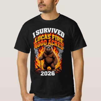 Jag överlevde Lucas-branden 4000 hektar september T Shirt
