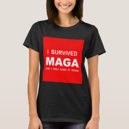 Jag överlevde MAGA T Shirt