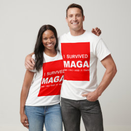 Jag överlevde MAGA T Shirt