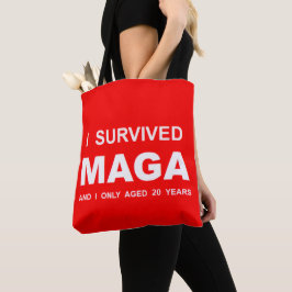 Jag överlevde MAGA Tygkasse