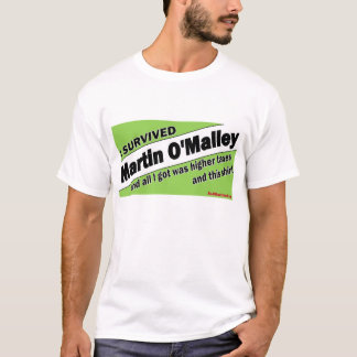Jag överlevde Martin O'Malley T-shirt