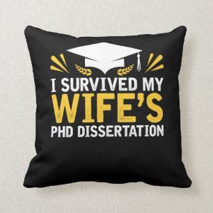 Jag överlevde min fru PhD-avhandlingen Kudde