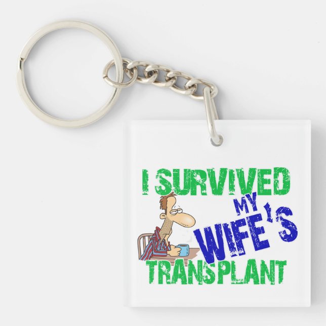 Jag Överlevde min frus transplantation (Framsidan)