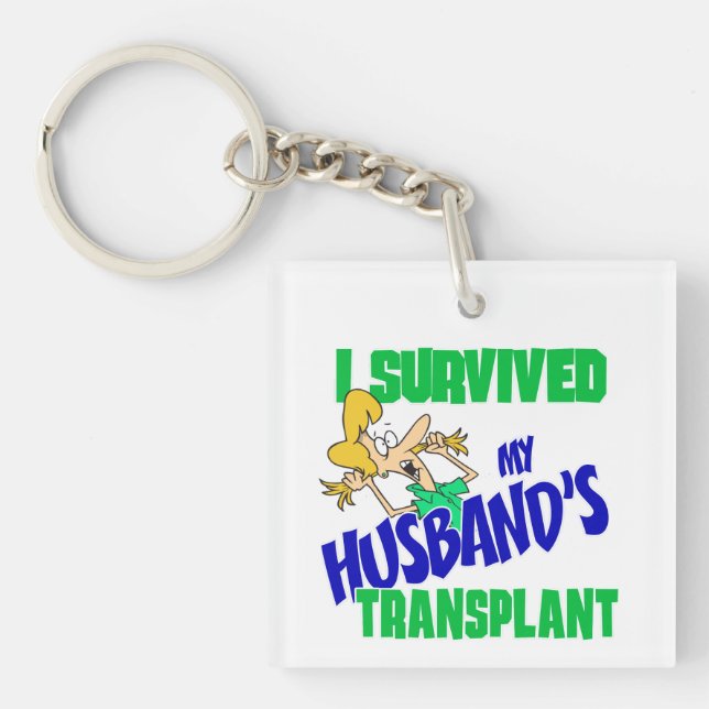 Jag Överlevde min Make Transplant (Framsidan)