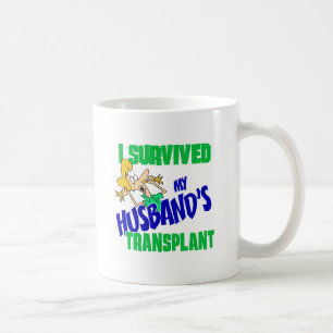 Jag Överlevde min Make Transplant Kaffemugg