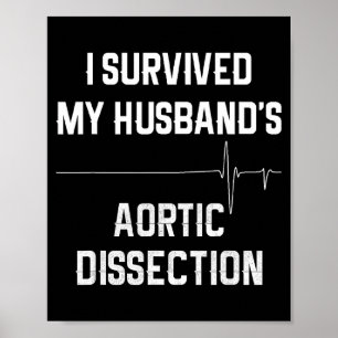 Jag överlevde min makes aortadissektion poster
