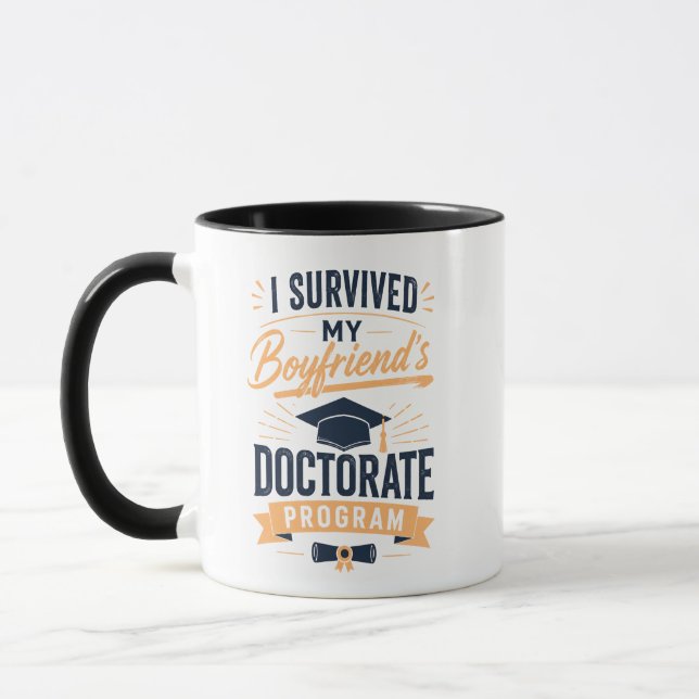 Jag överlevde min pojkväns doktorandprogram EdD Mugg (Vänster)