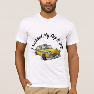 Jag överlevde min resa till NYC Tröja Gul Taxi