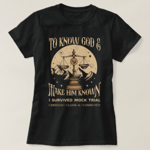 Jag Överlevde Mock Trial Challenge B Memory Master T Shirt