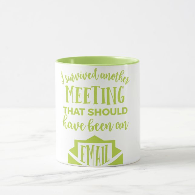 Jag överlevde… mugg (Center)