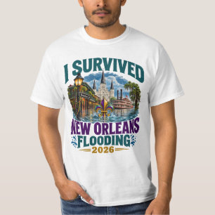 Jag överlevde New Orleans-översvämningen 2026 Bour T Shirt