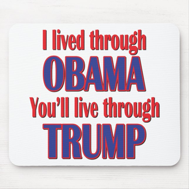 Jag överlevde Obama Musmatta (Framsidan)