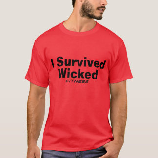 Jag överlevde ond kondition t-shirt
