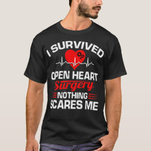 Jag Överlevde Open Heart Surgery Gifts Recovery Ma T Shirt