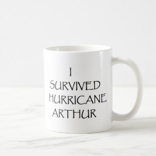 Jag överlevde orkanen Arthur Kaffemugg