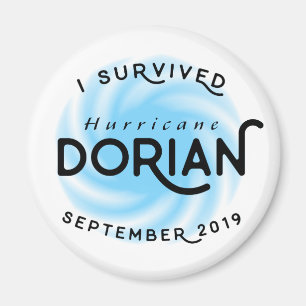 Jag Överlevde orkanen Dorian Magnet