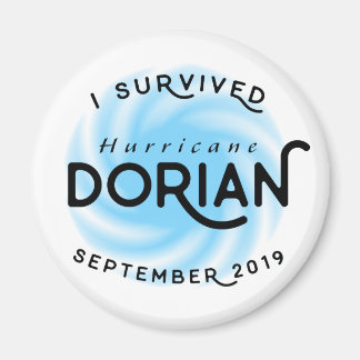 Jag Överlevde orkanen Dorian Magnet
