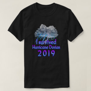 Jag överlevde orkanen Dorian-regnet T Shirt