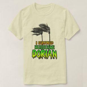 Jag överlevde orkanen Dorian träd T Shirt