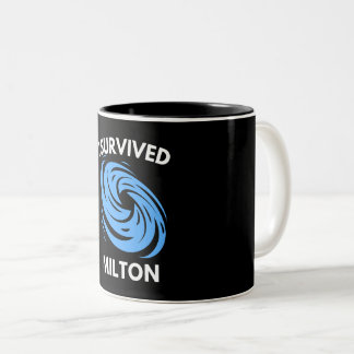 Jag Överlevde orkanen Milton Två-Tonad Mugg