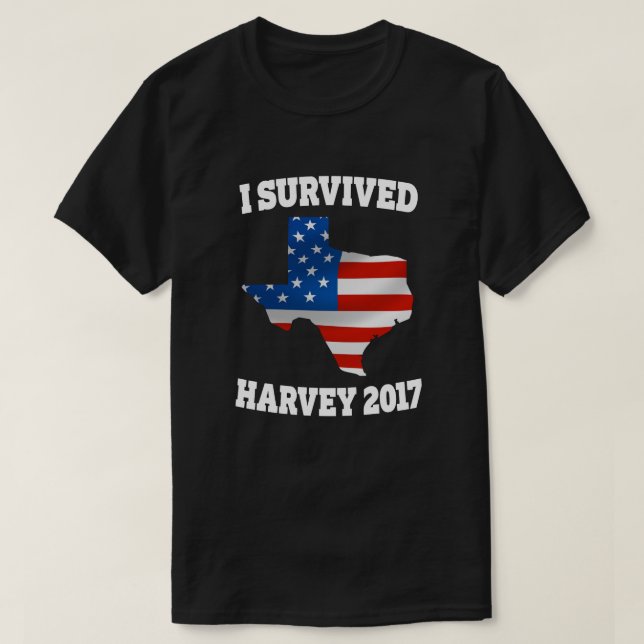 Jag överlevde orkanHarvey manar den Texas skjortan Tröja (Design framsida)